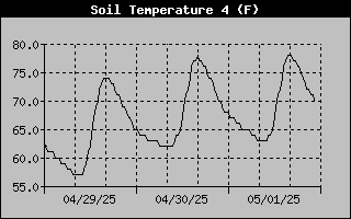 Soil Temperature at 6 inches